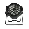 LED PAR LIGHT 18X10W RGBW 4IN1 Staic Wash Light DMX512 자동 사운드 마스터/슬레이브 ALU 실내 무대 웨딩