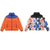 Vintermode Nya Herrkvinnor Downs Cotton Jackets Herr Zipper Casual Down Parkas Designer Jacket Printing Logo Sizem-XXL