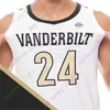 College Basketball Wears Nik1 Custom Vanderbilt Commodores Maglia da basket NCAA College Aaron Nesmith Saben Lee Scotty Pippen Jr. Clevon Brown Evans Dylan Disu