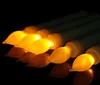 LED LID CONE CONSELS CONDELS TAPER BUTTIONALS تعمل بدون طيور لزخارف حفلة عيد ميلاد الزفاف RRE14413