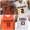 Sj NCAA College Oregon State Beavers Basketball Jersey 1 Stephen Thompson Jr 3 Tres Tinkle 5 Ethan Thompson Cousu sur mesure