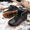Boots Winter Shoes Men Warm Fur Snow Sneakers Military Ankle Men's
