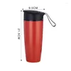 Garrafas de água 500 ml de camada dupla de camada de camada dupla anti-escaldagem e isolamento térmico caneca portátil portátil garrafa de bebida ao ar livre