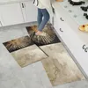 Carpets Washable Kitchen Floor Mat Non-slip Bathroom Entrance Doormat Balcony Laundry Room Corridor Vintage Carpet Living Rug