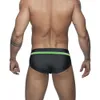 Briefas masculinas para homens de banho masculino Briefas de natação praia Esportes listrados Male de banho sexy Biquíni sexy Board Swimsuit Sunga Cool Surfing Underwear J220913