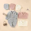 Rompers Newborn Baby Baby Winter Clothing вязаная мальчики девочки девочки сняты с длинными рукавами. Костюмы для комбинезон