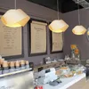 Kolye lambaları Modern LED Ahşap Yatak Odası Oturma Odası Restoran Dekor Başucu Öğrenme Işıkları Aydınlatma Armatürleri