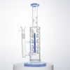 5 polegadas fabuloso ovo vidrando em linha Perc Percolator Bongos de vidro de óleo reto Dab plataformas fêmeas de 14 mm com tubos de água da tigela