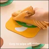 Mats Pads Kitchen Supply Cartoon Antiscivolo Sile Heat Insation Placemat Bowl Plate Mat Drop Delivery 2021 Home Garden Kitchen Dining Dh7M1