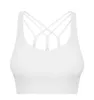 L-306 Cross Back Sports Yoga Outfits Bra High Complication Collection Auxiliary Gym Gym Wym For Women