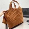 Nuove borse da sera Totes Designer Borsa a mano con diamanti Donna Borsa grande in pelle smerigliata Semplice e generosa tracolla Shopping con portafoglio 220804