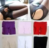 Sexy stockings open file free pantyhose temptation ultra-thin transparent four-sided open-crotch ultra-thin black silk.