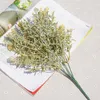 Dekorative Blumen hohe Qualität 5 Gabeln künstliche Seepferdchen Graspflanze Blume Hochzeit Handgelenk Home Dekoration Tropfen Tropfen