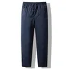 Pantalones de hombre Otoño Invierno Hombre Casual Cottonpadded Pantalones Hombres Sólido Grueso Pantalones cálidos Cordones Pantalón de algodón Hombre Tamaño S5XL 3 colores K921 220922