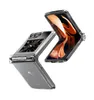 Motorola Razr3 Moto Razr için Kalem Kılıfları ile Menteşe 3 2022 Kasa Katlama Sert Koruyucu Kapak
