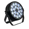 8pack LED Par Light Flat Aluminium 18pcs 10w RGBW Auto Sound DMX512 Master-Slave