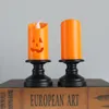 Juldekorationer Halloween Candle Light LED -sticklamporprydnader Rekvisita Happy Party Pumpkin Colorful Decoration 220922