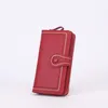 Zipper long style women designer wallets lady fashion casual zero card purses female large capacity phone clutchs no260