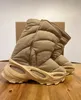 NSLTD Örme Runner Çizmeler Tasarımcı Çorap Çizmeler Rnr Hız Haki EVA Taş Kışlık Kürk Kar Botu Kükürt Örme Patik Beden 36-47