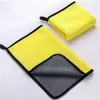 Auto Spons 1pc Wassen Drogen Microfiber Handdoek Zacht Koraal Fleece Hoge Kwaliteit Absorberende Reinigingsdoekjes Verzorgingsdoek 30x40cm/30x60cm