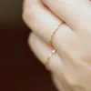 Cluster Rings Wedding GOLDtutu 14k Solid Gold thin Stacking Dainty Minimalist Midcentury Bff Bride 220922