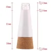 Strings 1 PCS USB Oplaadbare LED LED Wine Bottle Light Creative Hexagon Cork Cap Super heldere lege lamp voor feestpatio Xmas