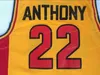SJ Oak Hill High School Jerseys Man Basketball Sport Carmelo 22 Anthony Kevin 33 Durant Jersey Breathable All Cousted Top Quality en vente
