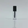 Depolama Şişeleri Boş Clear 0.8ml Mini Maskara Tüp Kirpik Sıvı Şişe Konteyner Eyeliner Kozmetik Siyah Kapak