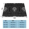 Blankets Kabbalah The Tree Of Life Sacred Geometry Ornament Carpet Bed Blanket Covers Luxury Flannel