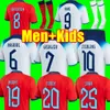 Kane 2022 Mondiale Coppa del Mondo Jersey Sterling Henderson Sancho Grealish Monte Inghilterra Foden Saka 23 23 National Football Top Soccer Shirt Kit Kit Kit Siemi calzini uniformi