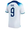 22 23 Englans Player Fans voetbaltruien Maillot voet Kane Sterling Rashford Sancho Grealish Mount Foden Henderson Maguire Football Shirts Men Kids Kit