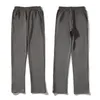 Herenbroek Cole High Street gewassen vuile spleet rechte trainingsbroek CB Sport Casual Simple Color Men vrouwen broek