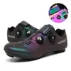 Safety Shoes Speed Cycling Flat MTB Sneakers Men Self-Locking Road Bike Cleats Women Racing Mountain Biking SPD Footwear 220922