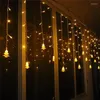 Strings Christmas Tree Lights Icicle Fairy Decorations for Home LED -glödlampa Light String 15or31