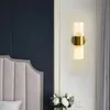 Современные светодиодные настенные лампы для гостиной спальни Золотые настенные свети