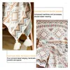 Blankets LEVIVEl Soft Tassel Knitted Plush Blanket Boho Tapestry Nordic Crochet Bed Cover Throw For Sofa Covers And Living Room