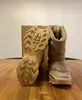 NSLTDニットランナーブーツデザイナーソックブーツRNRスピードKHAKI EVA STONE WINTER FUR SNOW BOOTS NINTING BOOITESサイズ36-46