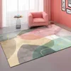 Carpets Nordic Style Living Room Carpet Colorful Pink Green Home Decor Girl Bedroom Bedside Area Rugs Kitchen Hallway Corridor Doormat
