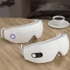 Masseur pour les yeux Smart Bluetooth Musique Diffusion vocale Vibrateur Massage Pressothérapie Améliorer la vue Lunettes d'entraînement électrique 220922