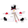 Décorations de Noël Dolls Tree Decor Année Ornement Snowman Snowman Santa Claus Decoration Doll Doll Merry Christma Party Home