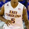 NIK1 CUSTOM 2020 East Carolina Ecu Pirates 농구 저지 NCAA College Jayden Gardner Newton Seth Leday Brandon Suggs J.J. Miles Blue Edwards