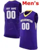 SJ NCAA College Washington Huskies baskettröja 0 Jaden McDaniels Quade Green 1 David Crisp Nate Roberts Custom Stitched