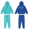 Herrspår Hoodies 2022 Autumn Winter Tracksuit Set Men Women Hooded Sweatshirt Sweatpants 2 Piece Harajuku Sportswear