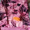 Kadın Tişörtleri Şık Baskı Kısa Kış Artı Kadife Tee Külotu Kadınlar Sıradan Sıcak Sıcak Büyük Boy T-Shirt Zarif Orta Yaşlı Yaş Baskı
