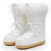 Женские снежные ботинки Космические оленя водонепроницаемые капель 2021 с меховыми повседневными женщинами рабочих рабочих ботинков 0923
