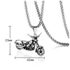 Vintage Cool Moto Pendentif Collier Porte-clés Porte-clés Cadeau Mini Accessoires De Voiture