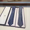 Handmake jedwabne krawaty od projektantów wzór pszczoły do pracy moda męska styl czuć się komfortowo luksusowa litera G Party prezent 22092304CZ