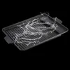 BBQ Tools Accessories Korean Grill Pan Non-stick Bakeware Smokeless Barbecue Tray Stovetop Plate for Kitchen Indoor Outdoor Party Camping Grilling 220922