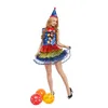 Mens and Womens Clown Dress Up Props Costume Cosplay Halloween Party Clown Clown