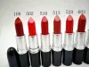 Nouveau maquillage cosmétiques mat rétro satin rouge à lèvres avec tube en aluminium maquillage lustre rouge à lèvres 12 pièces